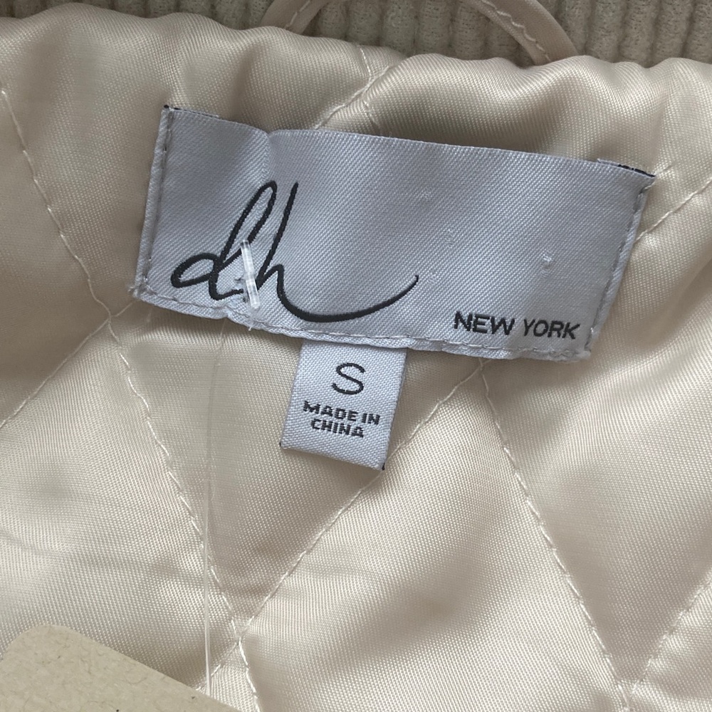 Anthropologie DH New York Sherpa-Fleece Bomber Jacket - Picture 16 of 16